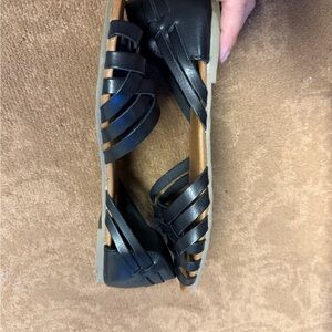 Black Strappy Sandals